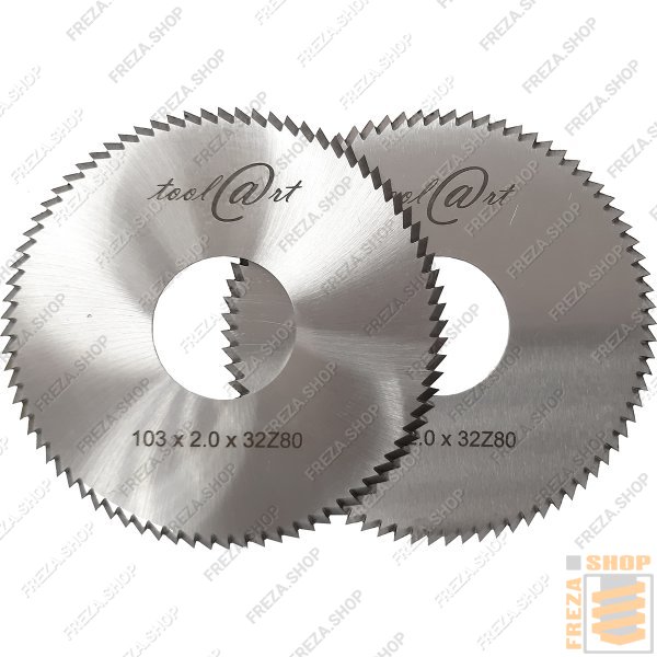 Комплект подрезных дисков HSS 103x2,0x32 z=80, левый+правый