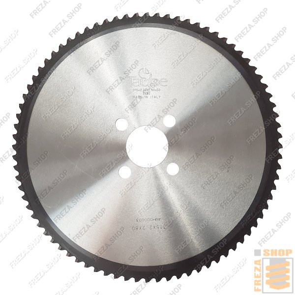 Диск TCT HM+PVD 315x2,2/1,9x50 Z=80 solid/tube для сплошных и труб (Taube, Италия)