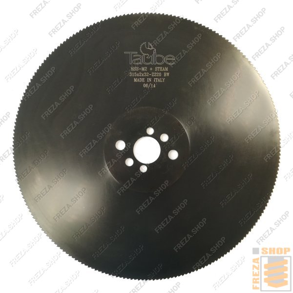 Фреза дисковая HSS DMo5 315x2,0x32 z=220 BW Vapo (2/8/45+2/9/50+2/11/63),(Taube, Италия)