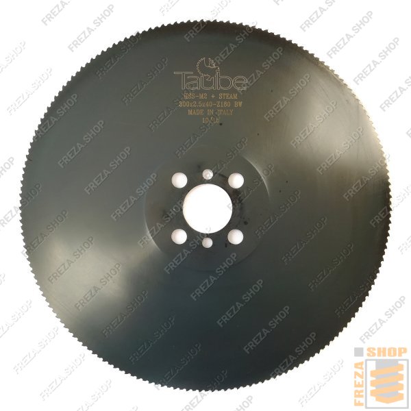 Фреза дисковая HSS DMo5 300x2,5x40 z=180 BW Vapo (4/12/65+2/8/55),(Taube, Италия)