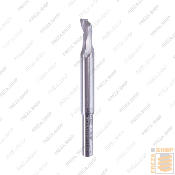 Фреза концевая HSS Co5% 10x18/50x95x8 z=1 ALL158 по алюминию (CARMON, Италия)