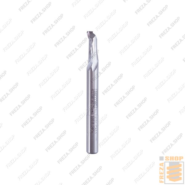 Фреза концевая HSS Co5% 8x15/40x80x8 z=1 ALL158 по алюминию (CARMON, Италия)